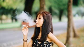 girl smoking