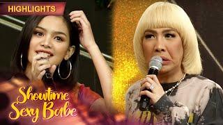 Vice compares her butt to Sexy Babe Cianne's | It's Showtime Sexy Babe