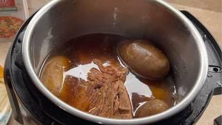 My husband asks for it every day! 2 Ingredient Instant Pot Roast