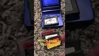 Which of these Game Boy Advance games is SECOND BEST??