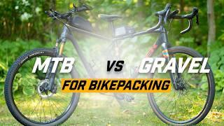 Gravel vs MTB for Long-Distance Bikepacking