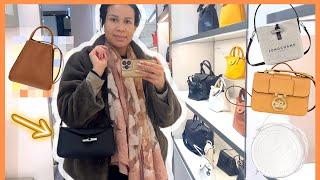  NEW LONGCHAMP BAG Finds at Paris & Berlin Airport || Shopping Vlog || New Handbags