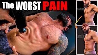 The WORST PAIN! Releasing TRAPPED CORE MUSCLES To Improve SIX PACK ABS Definition & Lower Belly Fat!