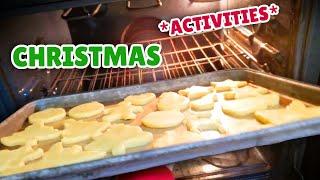 Christmas Activities: Cookies, Gingerbread Crafts, Clay Ornaments + more!