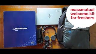 Massmutual welcome kit for freshers 2021 | Massmutual India | Hyderabad