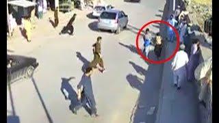 CCTV Footage Of Suicide Bomber In Parachinar | Dawn News