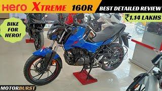 New Hero Xtreme 160R | Detailed Review | Price & Features | Walkaround | MOTORBURST