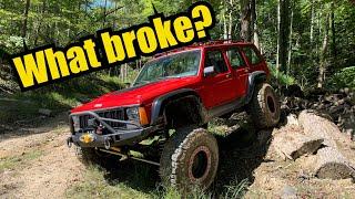 Off-Roading My Built Jeep Cherokee XJ  |  Epic Fail