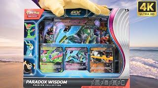 Opening Pokémon Paradox Wisdom Premium Collection Box