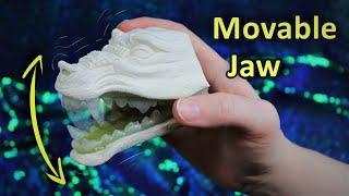 How To Make Posable JAWS For ARTDOLLS || Beginner ArtDoll Tutorial