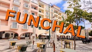 MADEIRA  Walking Tour of Funchal: The Capital of Madeira in Stunning 4K HDR