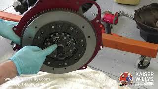 Clutch Pressure Plate Installation to Flywheel