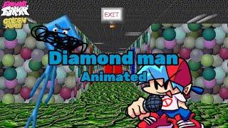 Diamond man animated￼ (Golden apple)