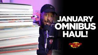 My EPIC December & January OMNIBUS HAUL! | Marvel, DC , Art Books & More!