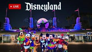 #LIVE Disneyland, Halloween Screams Fireworks, Spooky Characters, Rides, New Merch, DCA