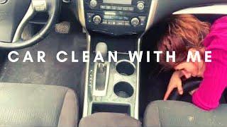 Clean with me car edition