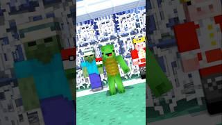 Mikey Was defeated by Jj #minecraft #minecraftshorts #herobrine #trending