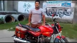 Tilak Raj Bengal Tiger bike stunt.....