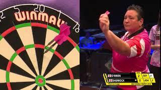 Sherrock vs O'Brien Darts GREAT COMEBACK GREAT FINISHES Ladies World Trophy 2018 Quarter Final