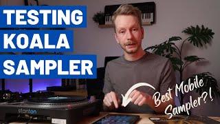 Using Koala Sampler to Make Hard Sample Beats // Is This The Best Sampling App Available??