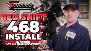 Red Shift 468 Install and DYNO Results - Stock Milwaukee-Eight 107