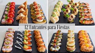 12 Original and Easy Recipes for Canapés and Starters for Parties | Compilation | DarixLAB