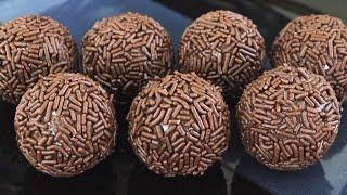 Chocolate ball with milk | Easy chocolate Truffles Dessert recipe