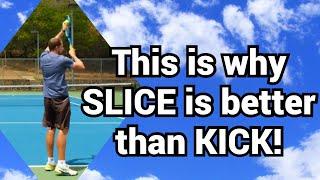 Why you should learn a slice serve