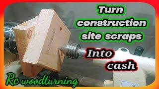 wood turning - make money with scraps (fund your hobby)