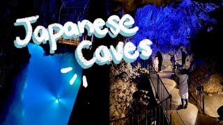 CAVE EXPLORING IN JAPAN! | RYUSENDO CAVES IN IWATE, JAPAN