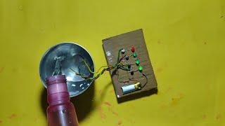 how to make water tank water level indicator.with bc548 transistor very simple and awesome .