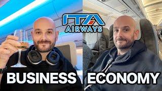 BUSINESS CLASS ed ECONOMY CLASS con ITA AIRWAYS - LA MIA ESPERIENZA tra GIAPPONE ed ITALIA