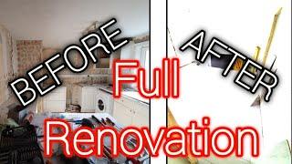 Home Transformation in Under 6 Minutes - 60 years old Apartment Renovation - Timelapse - Part 1