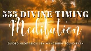 5:55 Minute Morning Meditation | Trusting in Divine Timing | Embrace the Energy of Change