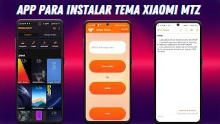 Aplicaciones para instalar temas MIUI por MTZ 