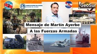 Martín Ayerbe a las Fuerzas Armadas. #fuerzasarmadasargentinas