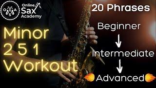 Minor 2-5-1 Workout: 20 phrases from beginner to advanced #47