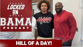 Alabama football reels BIG fish Justin Hill, the Tide also loses two commitments and Ty Simpson talk