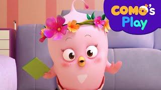 Como's Play | Flip It (Ddakji) | Cartoon video for kids