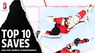 TOP 10 SAVES of the tournament | 2024 #MensWorlds