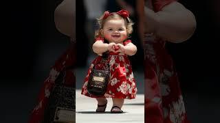 Baby Fashion Week Chic, Cute Outfits & Playful Dance #adorablekids #cutekids #cutebaby #babydance