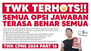 SOAL CPNS DAN KEDINASAN 2024 | SOAL TWK PENDEK DAN PENALARAN