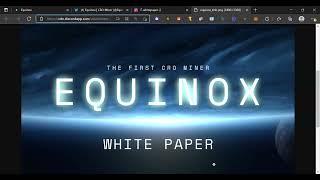 Equinox - 1st Miner on Cronos (Baked Beans Hybrid)