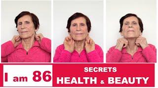 How to Stay HEALTHY & BEAUTIFUL at 86 | FACE & NECK Massage | My Health & Beauty Tips | Ephiori