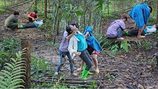 The girl was drugged by the bad guys, and was captured by the police officer  tường timely rescue