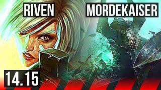 RIVEN vs MORDEKAISER (TOP) | 68% winrate, 7/2/8 | VN Master | 14.15