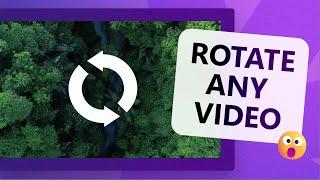 How to rotate a video (full 360 degrees)