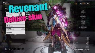 Warframe fashion frame (Revanent Deluxe skin)