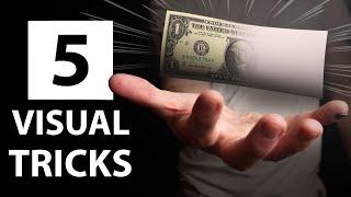 5 VISUAL Magic Tricks Anyone Can Do | Revealed