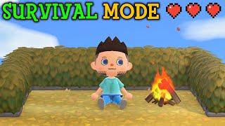 ANIMAL CROSSING but its SURVIVAL MODE CHALLENGE [INTENSE]